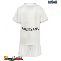 Camisa de Futebol SSC Napoli Equipamento Secundário Infantil 2025-26 Manga Curta (+ Calças curtas)